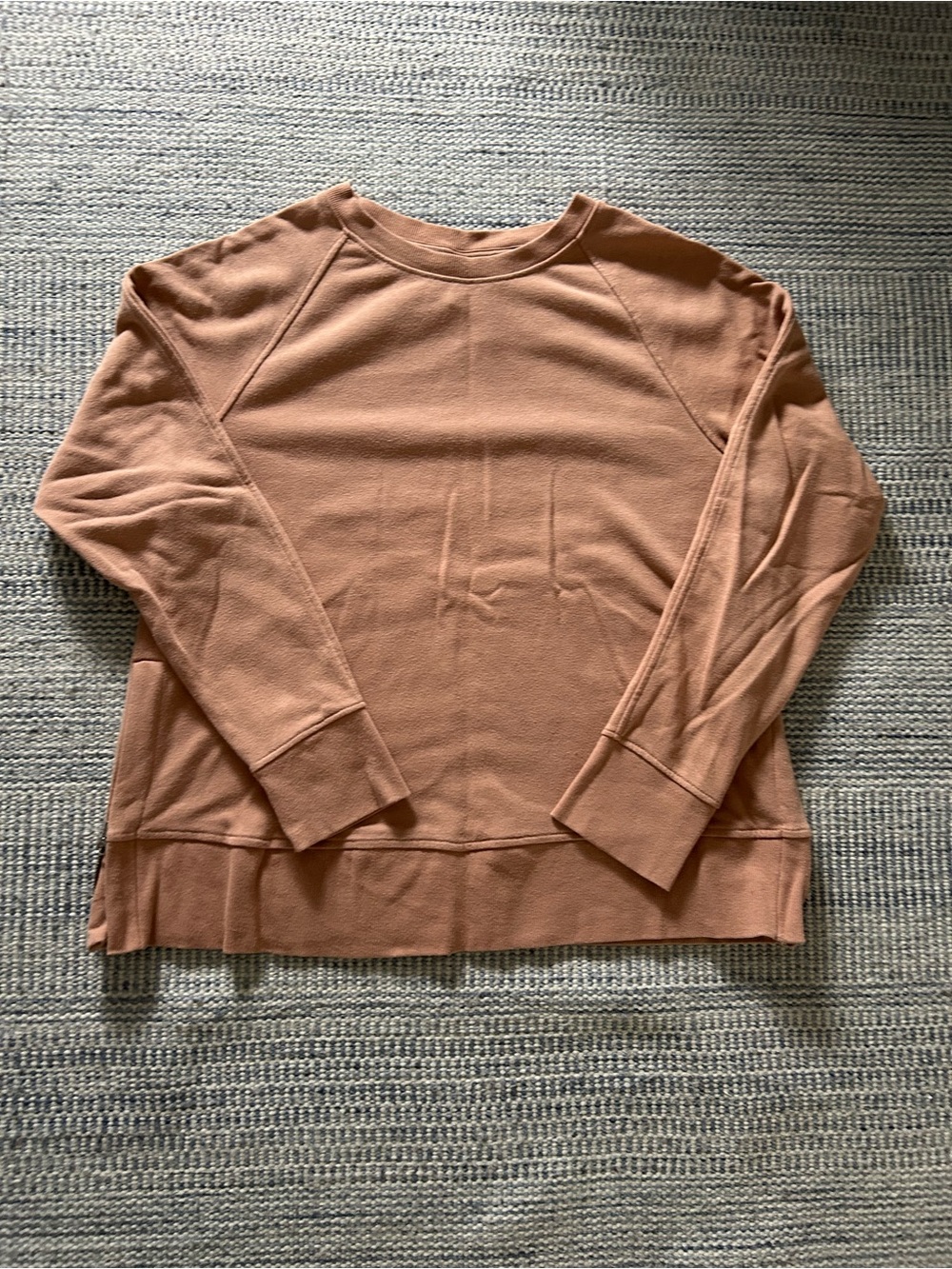 H&M Maternity Crewneck Sweater in Dusty Terracotta